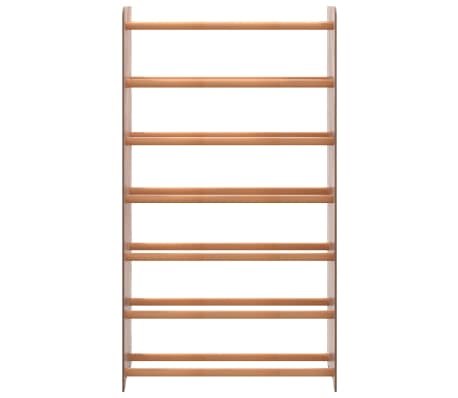 vidaXL Lentyna batams, rudos spalvos, 65x24x117cm, apdirbta mediena