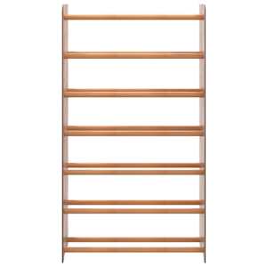 vidaXL Lentyna batams, rudos spalvos, 65x24x117cm, apdirbta mediena