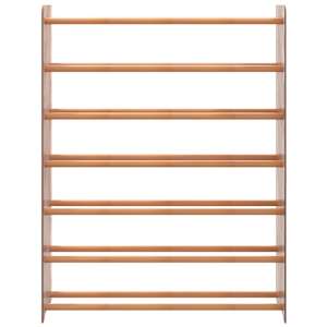 vidaXL Lentyna batams, rudos spalvos, 90x24x117cm, apdirbta mediena