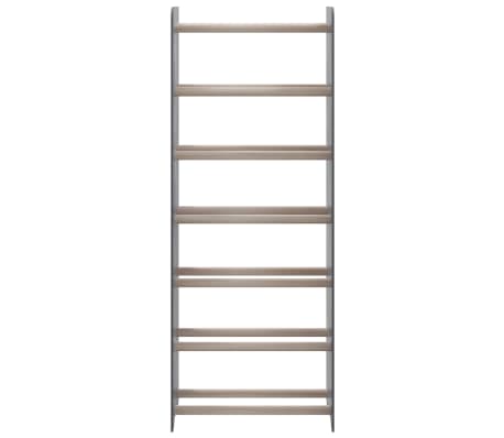 vidaXL Lentyna batams, pilkos spalvos, 45x24x117cm, apdirbta mediena