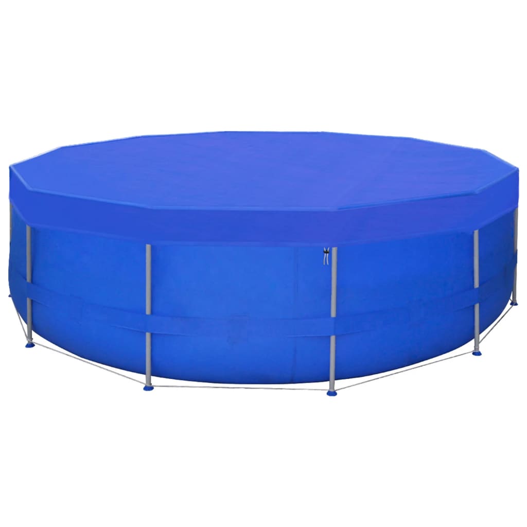 vidaXL Prelate piscină, 2 buc., PE rotund, 540 cm, 90 g/m²