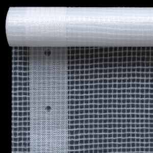 Krycí plachty 2 ks 260 g/m² 1,5 x 5 m bílé - obrázek 3