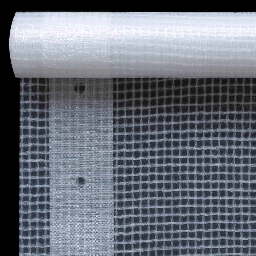 Thumbnail - vidaXL Gitter-Abdeckplanen 2 Stk. 260 g/m² 2x2 m Weiß