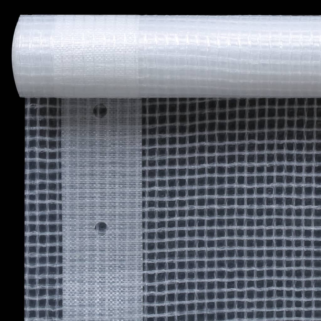 Thumbnail - vidaXL Gitter-Abdeckplanen 2 Stk. 260 g/m² 2x5 m Weiß