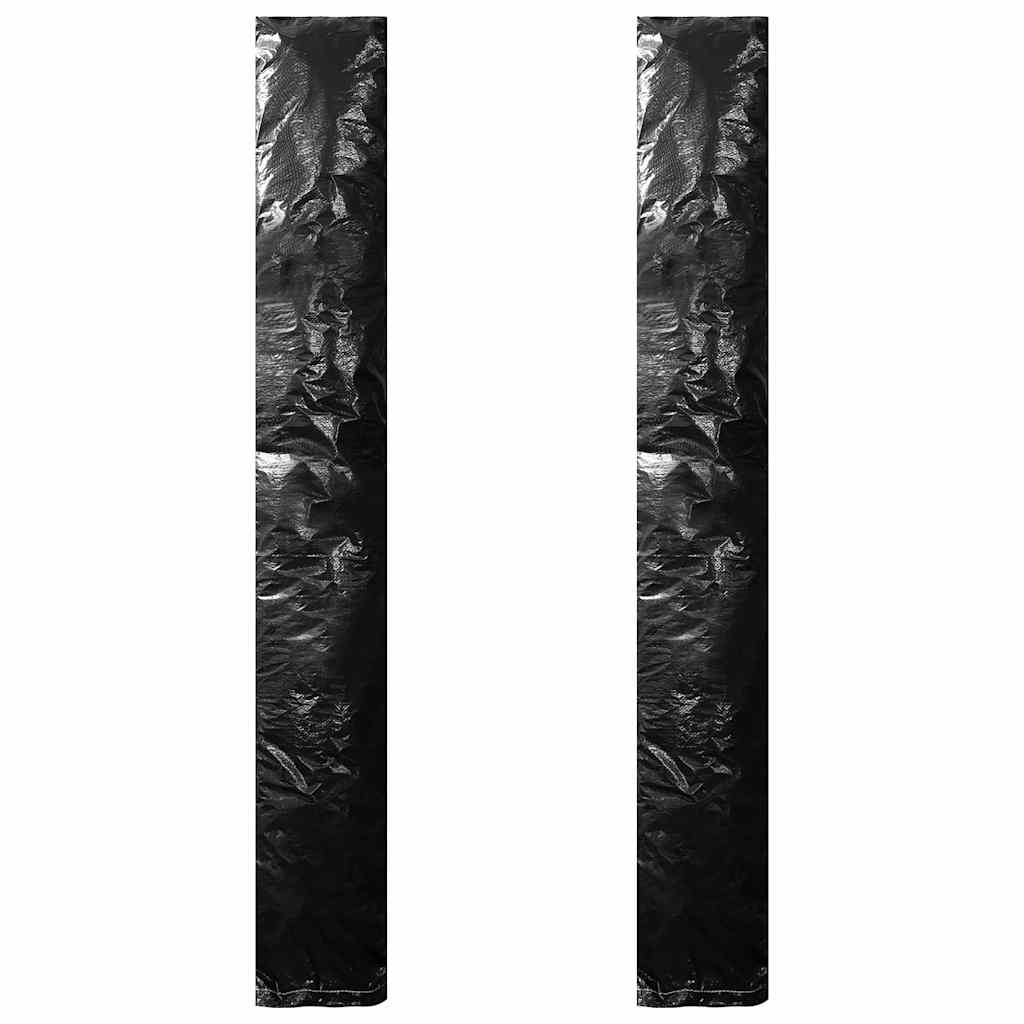 vidaXL Obaly na slunečník 2 ks se zipem PE 250 cm