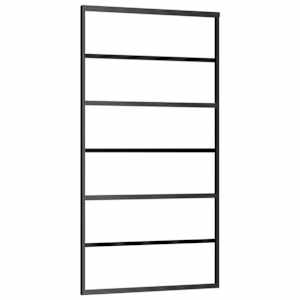 Posuvné dveře s kováním ESG sklo a hliník 102 x 205 cm - obrázek 3