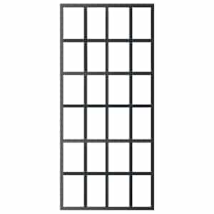 Posuvné dveře s kováním ESG sklo a hliník 90 x 205 cm - obrázek 4