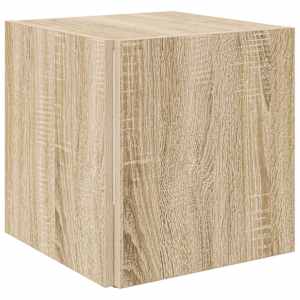 Odkládací stolek dub sonoma 33 x 33 x 34,5 cm kompozitní dřevo - obrázek 5