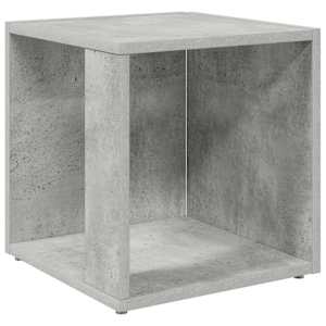 Odkládací stolek betonově šedý 33x33x34,5 cm kompozitní dřevo - obrázek 2