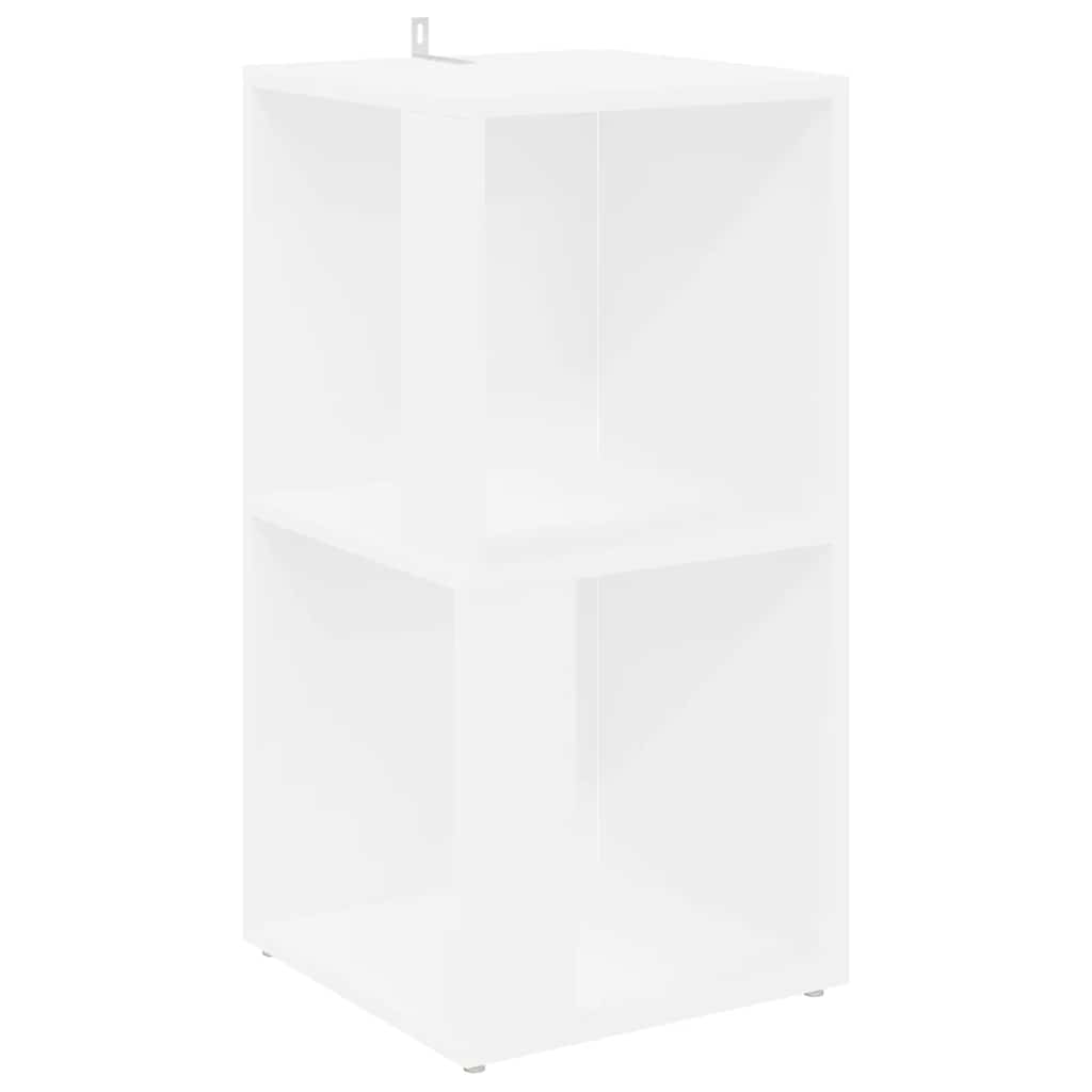 vidaXL Rohová skříňka bílá 33 x 33 x 67 cm kompozitní dřevo