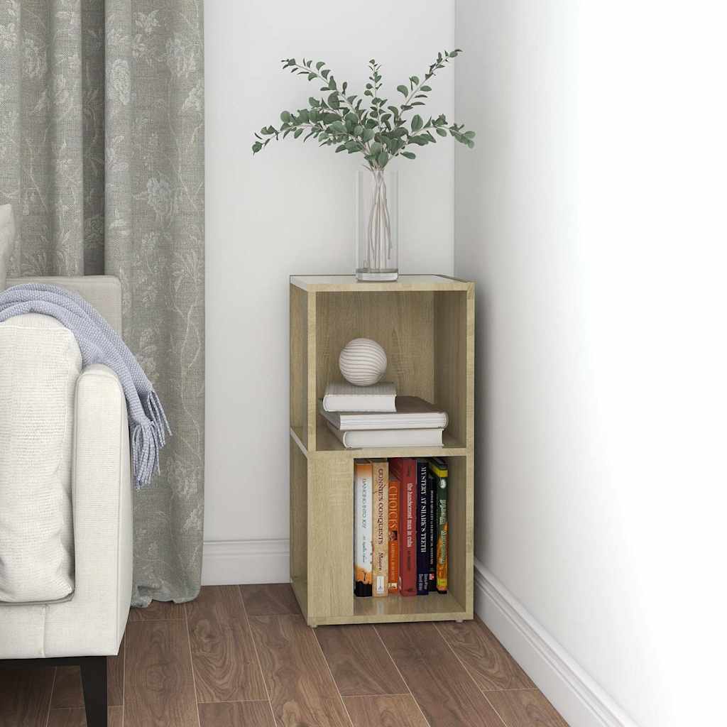 

vidaXL Hoekkast 33x33x67 cm spaanplaat sonoma eikenkleurig