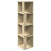 vidaXL Nurgakapid 33 x 33 x 132 cm Engineered wood Sonoma tamm