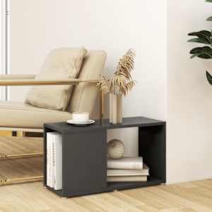 vidaXL Televizoriaus spintelė, pilkos spalvos, 60x24x32cm, MDP