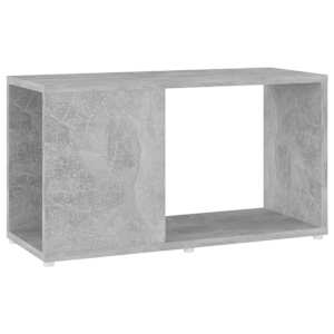 vidaXL telerikapp, betoonhall, 60 x 24 x 32 cm, tehispuit