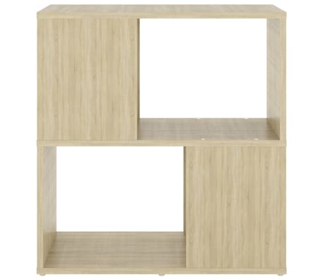 vidaXL Librería de madera contrachapada roble Sonoma 60x24x63 cm