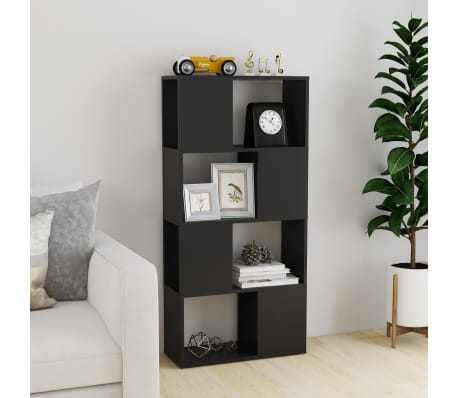 vidaXL sz&uuml;rke szerelt fa t&eacute;relv&aacute;laszt&oacute; k&ouml;nyvszekr&eacute;ny 60 x 24 x 124,5cm