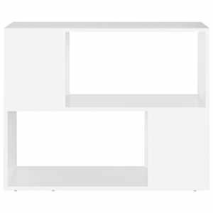 TV stolek bílý 80 x 24 x 63 cm kompozitní dřevo - obrázek 5