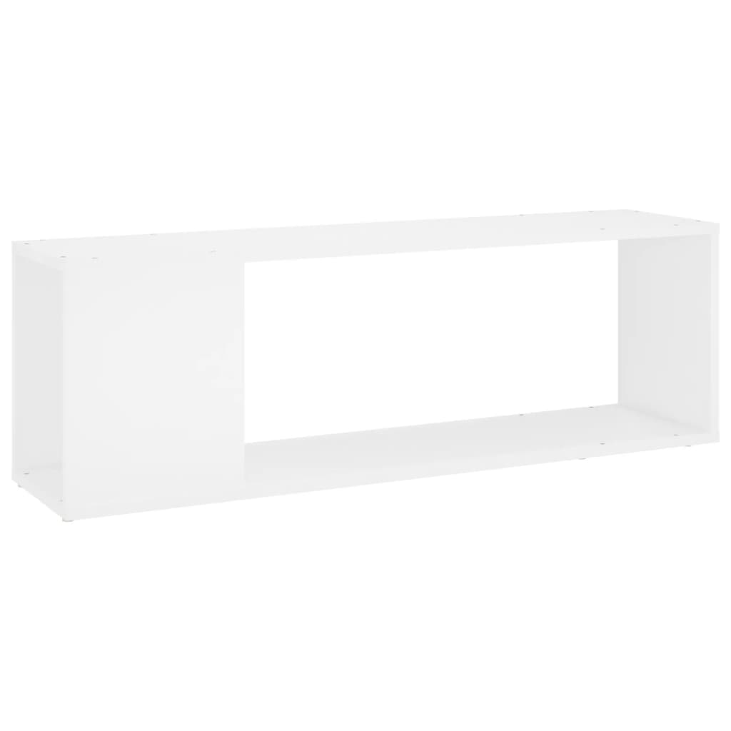 vidaXL TV stolek bílý 100 x 24 x 32 cm kompozitní dřevo