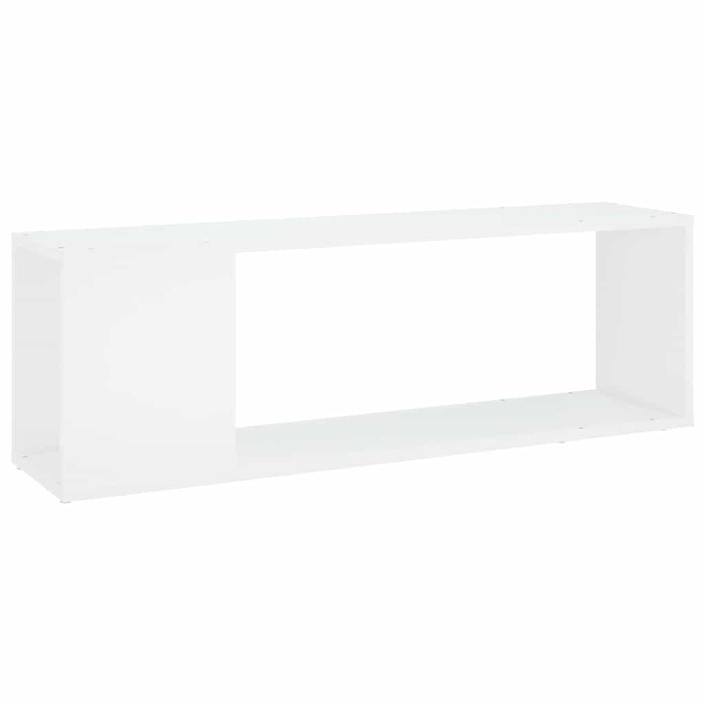 vidaXL TV stolek bílý 100 x 24 x 32 cm kompozitní dřevo