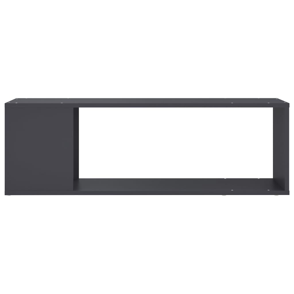 

vidaXL Tv-meubel 100x24x32 cm spaanplaat grijs