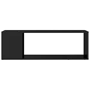 vidaXL Televizoriaus spintelė, juoda, 100x24x32cm, MDP, blizgi