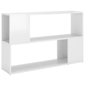 Knihovna bílá s vysokým leskem 100x24x63 cm kompozitní dřevo - obrázek 2
