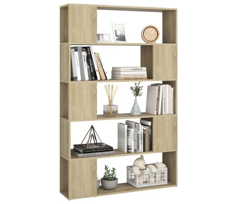 Boekenkast met 2 schappen 80x30x70 cm spaanplaat
