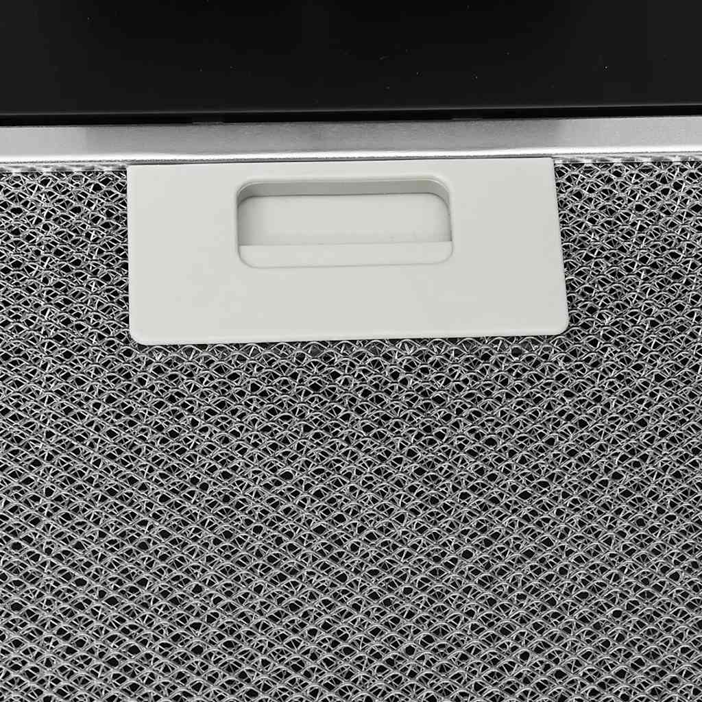 Cappa A Parete 60 Cm In Acciaio E Vetro Temperato Nero VidaXL 18 width=274