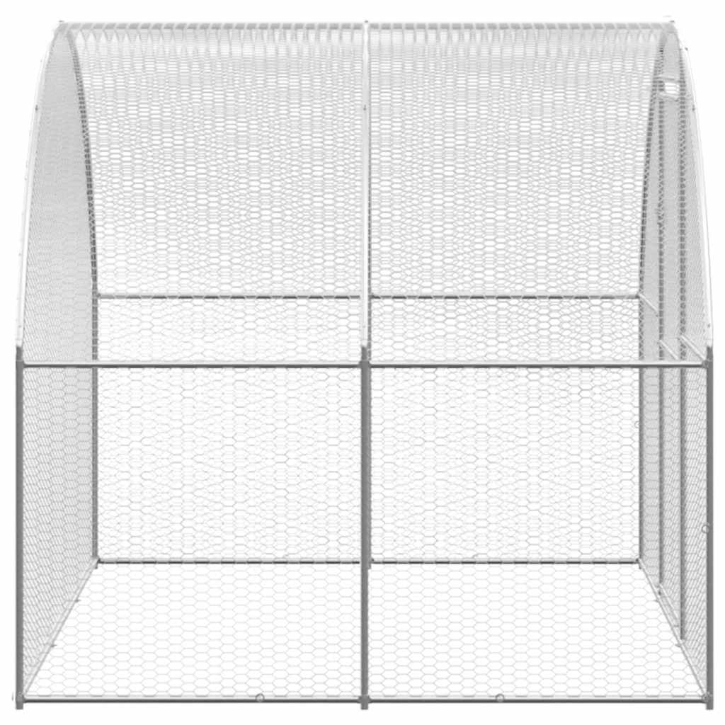 Thumbnail - vidaXL Outdoor-Hühnerstall 3x2x2 m Verzinkter Stahl