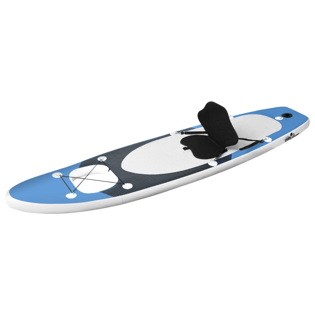 Nafukovací SUP paddleboard s příslušenstvím modrý 300x76x10 cm