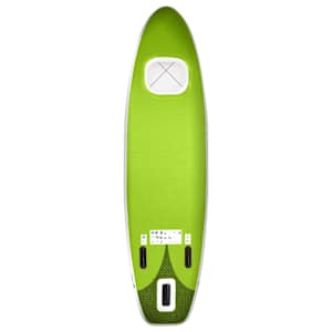 Nafukovací SUP paddleboard a příslušenství zelený 300x76x10 cm - obrázek 4