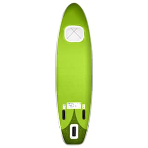 Nafukovací SUP paddleboard a příslušenství zelený 330x76x10 cm - obrázek 4