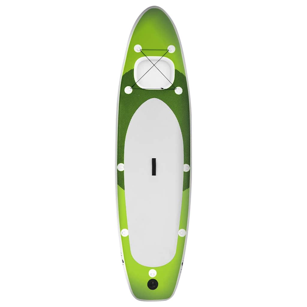 Thumbnail - vidaXL SUP-Board-Set Aufblasbar Grün 360x81x10 cm