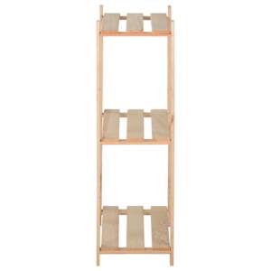 Úložný regál se 3 policemi 60 x 28,5 x 90 cm masivní borovice - obrázek 3