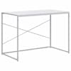 vidaXL arvutilaud, valge 110x60x70 cm tehispuit