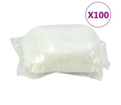 vidaXL 100 db All-in-1 mosókapszula fehér ruhákhoz