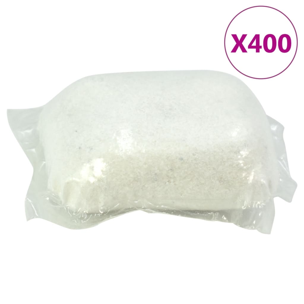 vidaXL veļas mazgāšanas kapsulas, 400 gab., baltam audumam