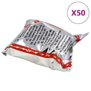 vidaXL Tablettes nettoyantes pour cuvette de toilette 50 pcs