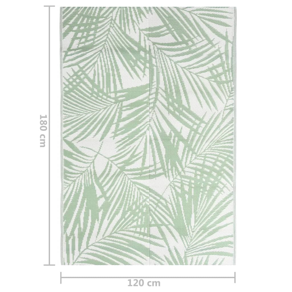 Outdoor-Teppich Grün 120x180 cm PP | Stepinfit.de