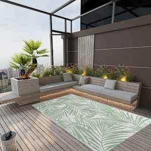 Zunanja preproga ARAKIL zelena 160x230 cm PP