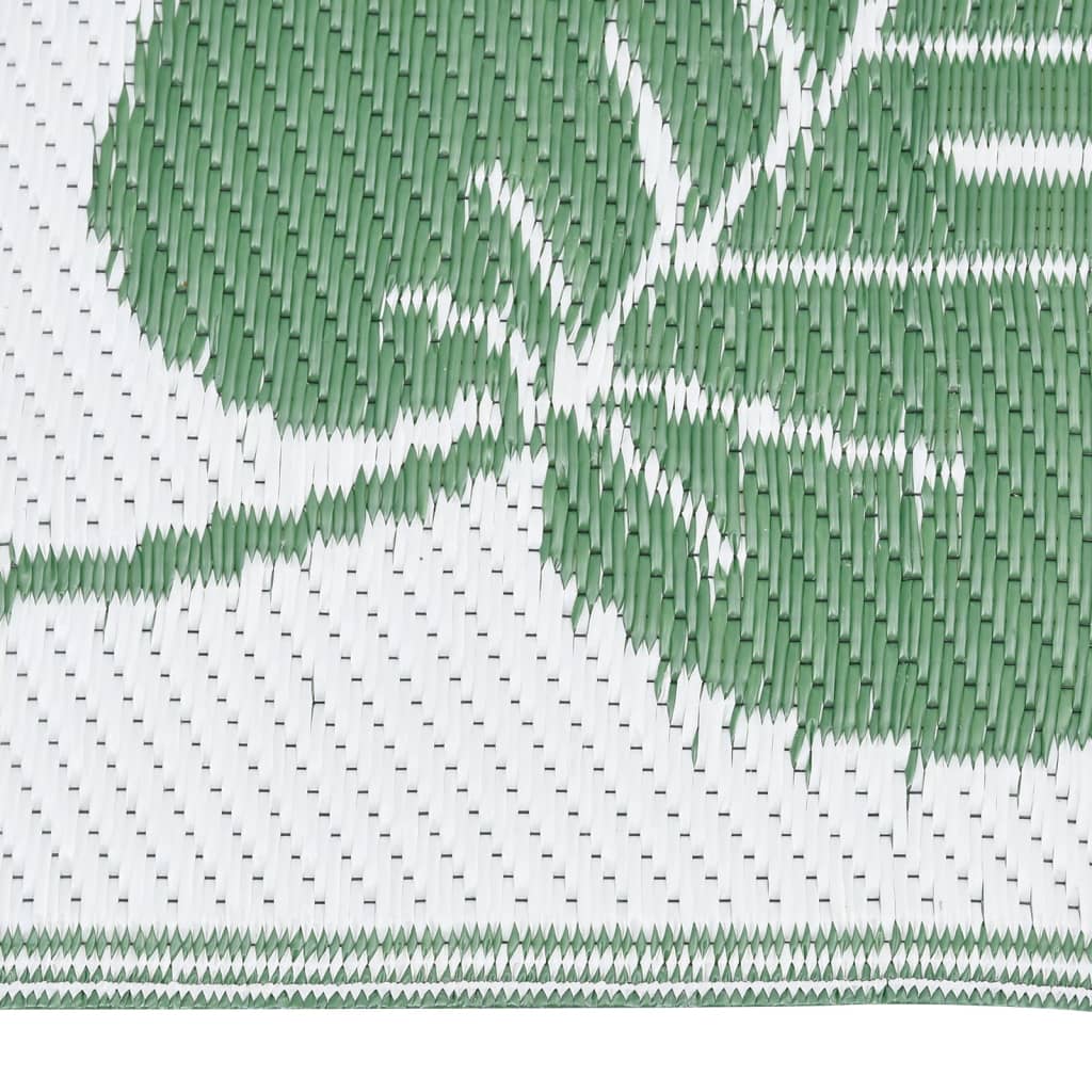 vidaXL Buitenkleed ARAKIL 120x180 cm polypropeen groen afbeelding