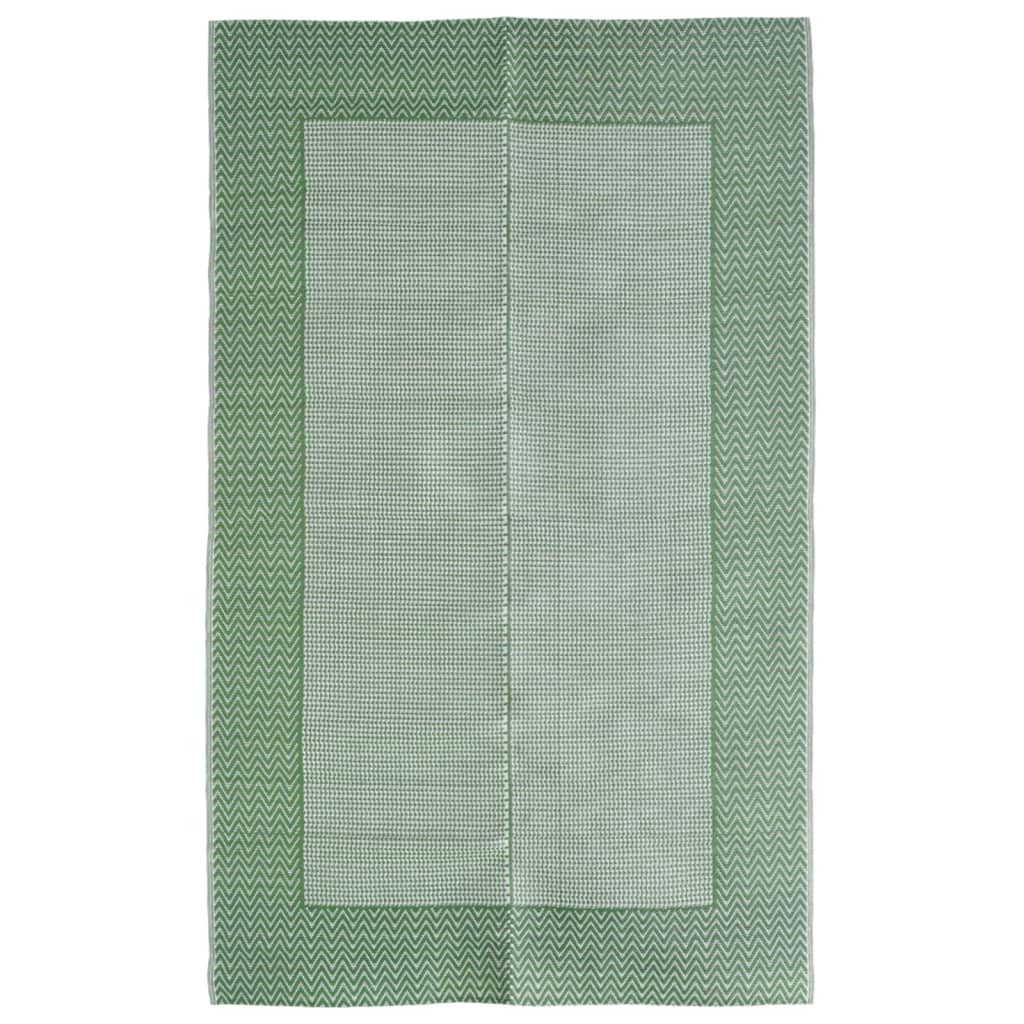 vidaXL Covor de exterior, verde, 120x180 cm, PP