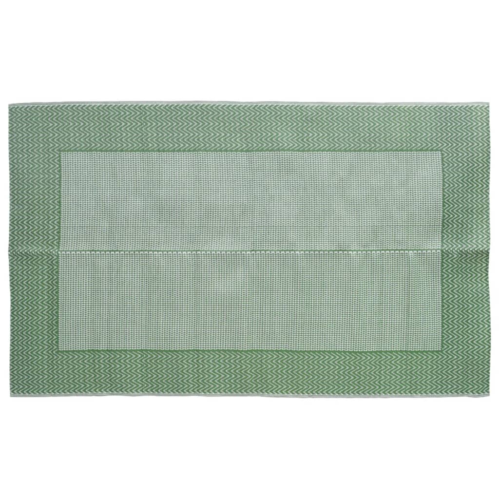 Covor de exterior, verde, 120×180 cm, PP