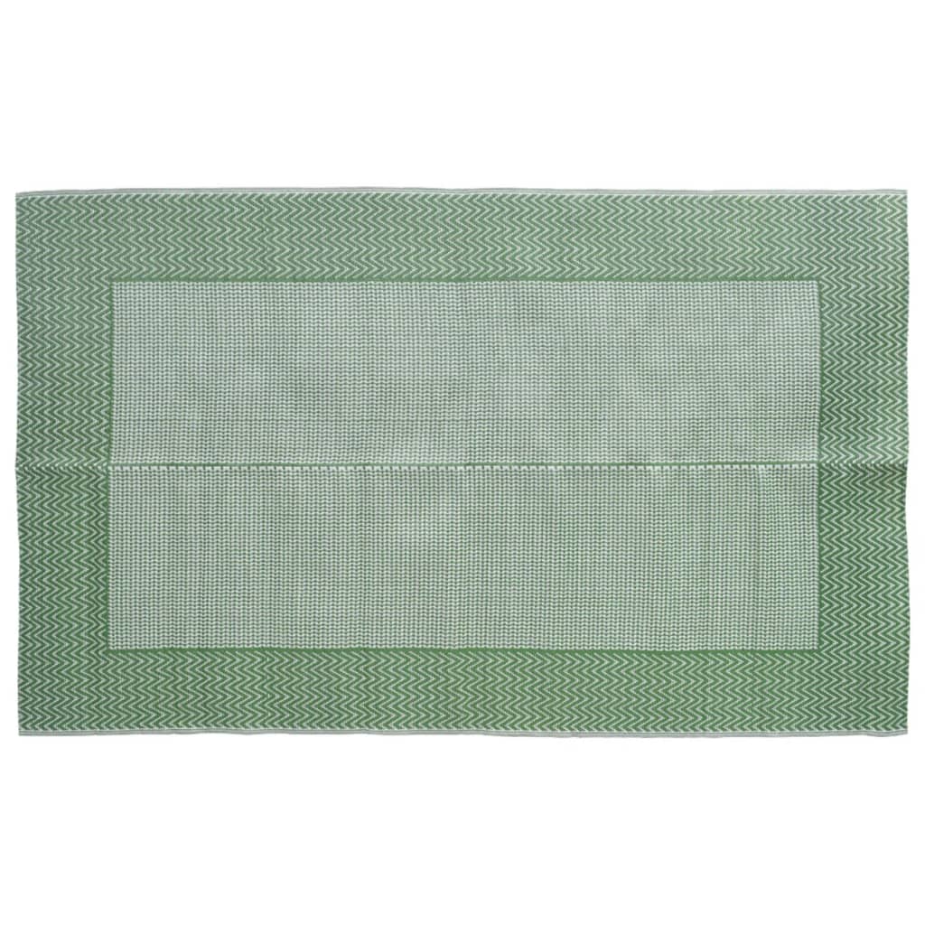 vidaXL Buitenkleed 140x200 cm polypropeen groen