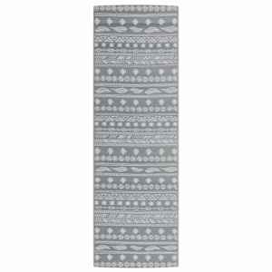 Venkovní koberec ARAKIL šedý 80x250 cm PP - obrázek 2