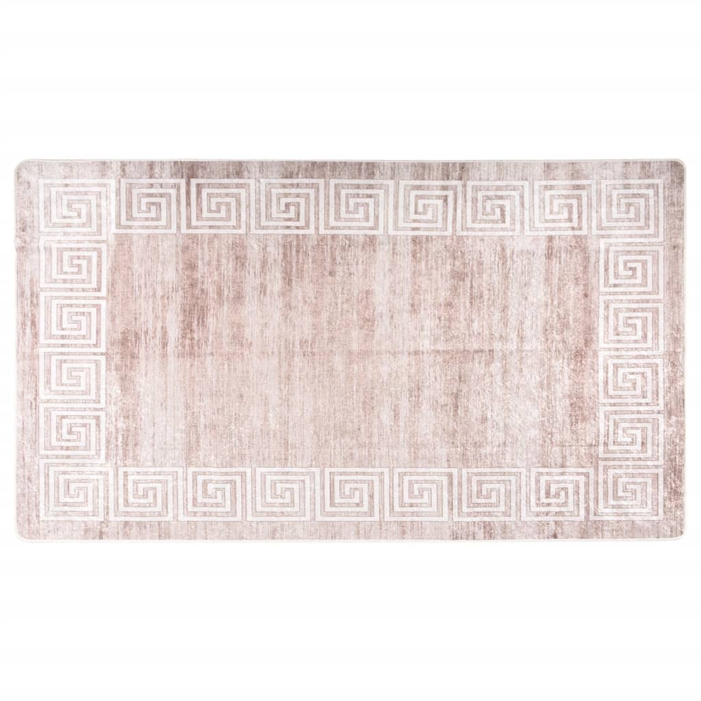 Teppich Waschbar 190×300 cm Beige Rutschfest kaufen