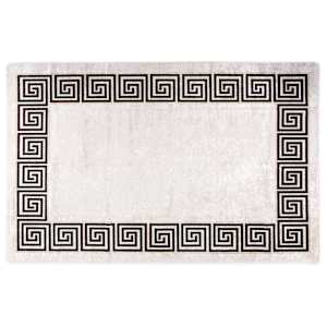 Pralna preproga 160x230 cm svetlo bež protizdrsna