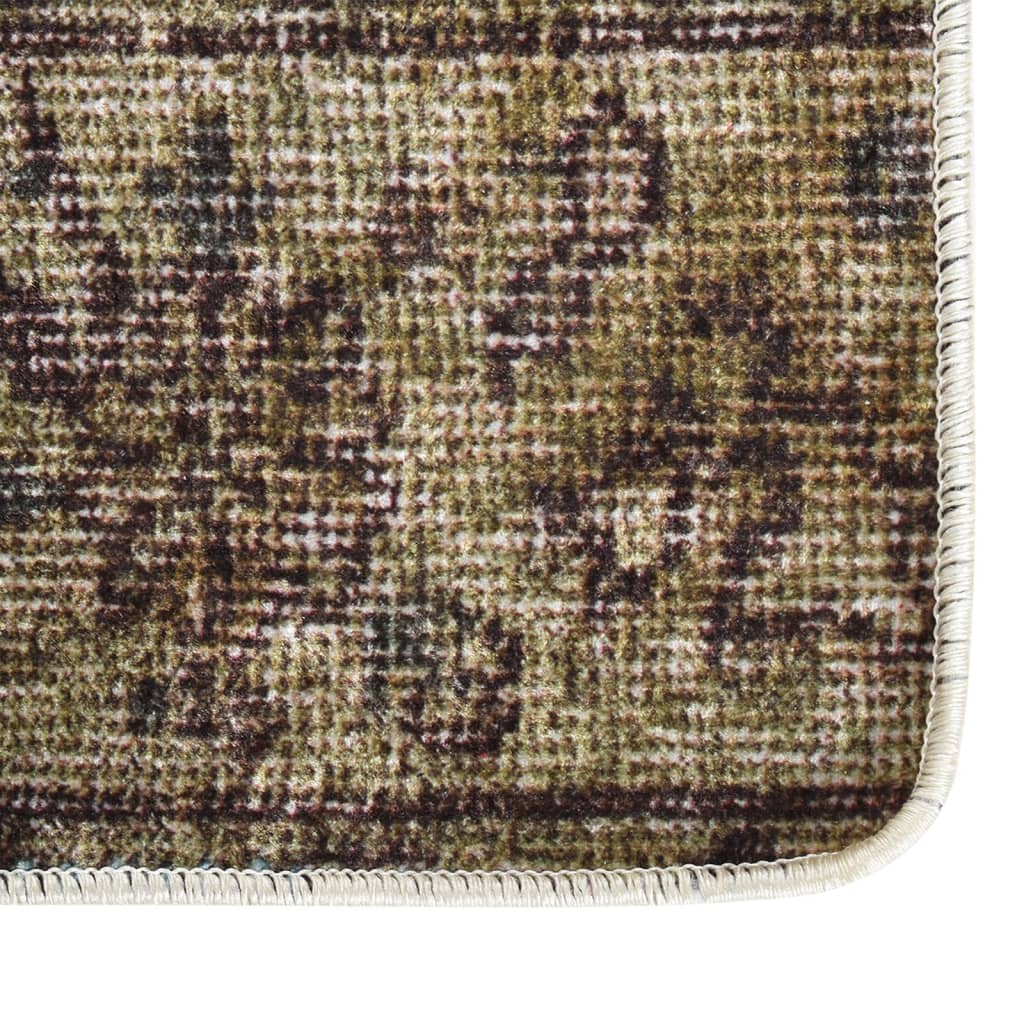  Prateľný koberec patchwork 120x180 cm viacfarebný protišmykový