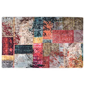 Koberec pratelný patchwork 160x230 cm vícebarevný - obrázek 2