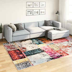 Pralna preproga Patchwork 190x300 cm večbarvna
